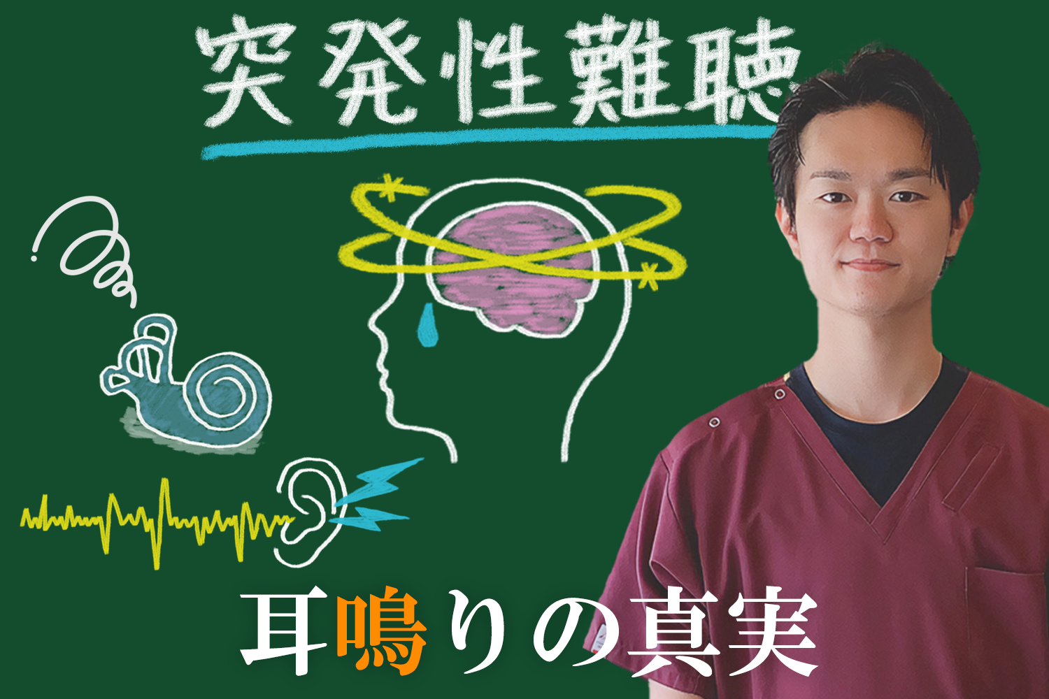 突発性難聴と耳鳴りの真実・・・あなたの耳が発信しているサインとは？突発性難聴のメカニズムについてこちらで詳しく解説