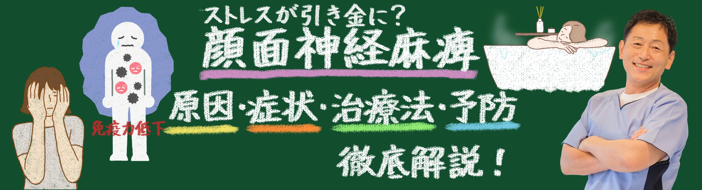 ストレスが顔面神経麻痺の引き金に?原因・症状・治療法から予防まで専門家が徹底解説