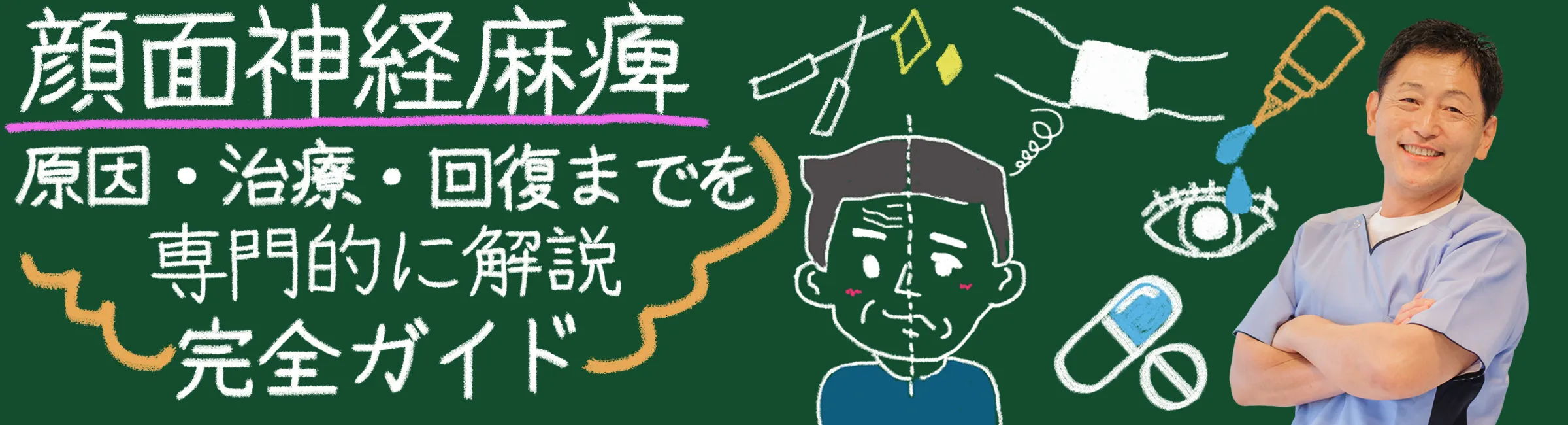 顔面神経麻痺（Bell’s palsy）とは？｜原因・治療・回復まで専門的に解説します