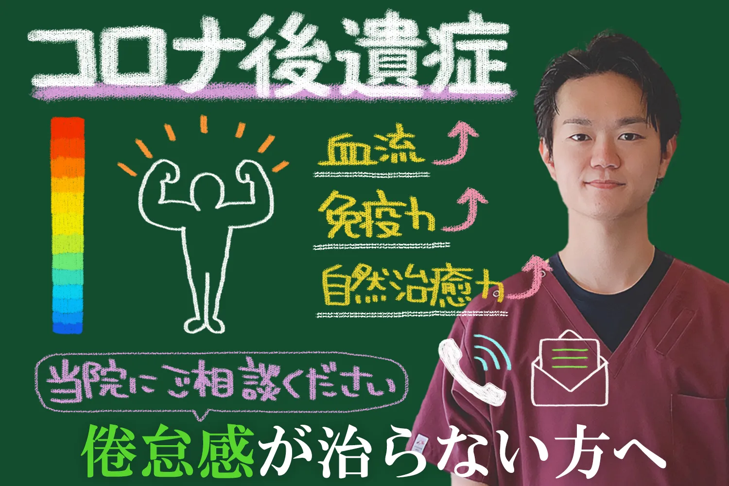 コロナ後遺症の倦怠感を改善する！サーモグラフィ検査と鍼治療をご紹介