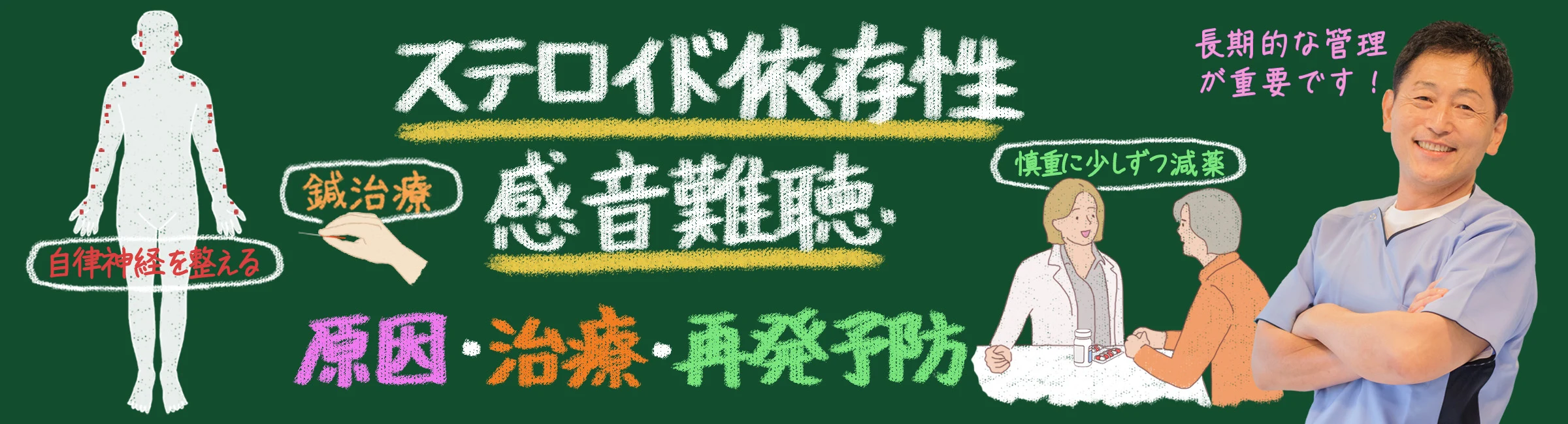 【専門解説】ステロイド依存性感音難聴とは？原因・治療・再発予防まで徹底解説