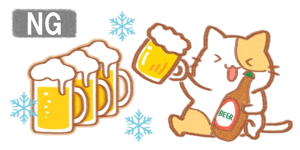 冷たいものの大量摂取は突発性難聴の後遺症悪化の大きな要因